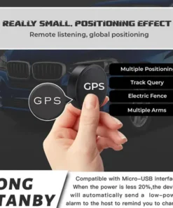 DIYSTAR™ Mini Magnetic GPS Tracker