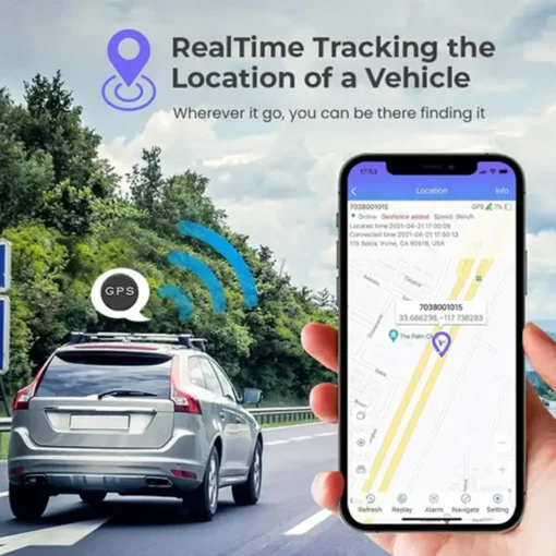 DIYSTAR™ Mini Magnetic GPS Tracker