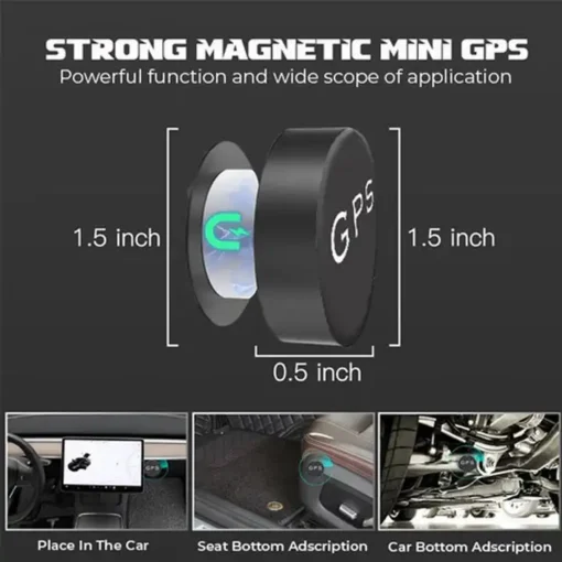 DIYSTAR™ Mini Magnetic GPS Tracker