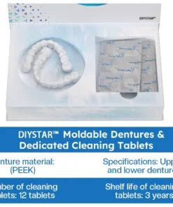 DIYSTAR™ Moldable Dentures