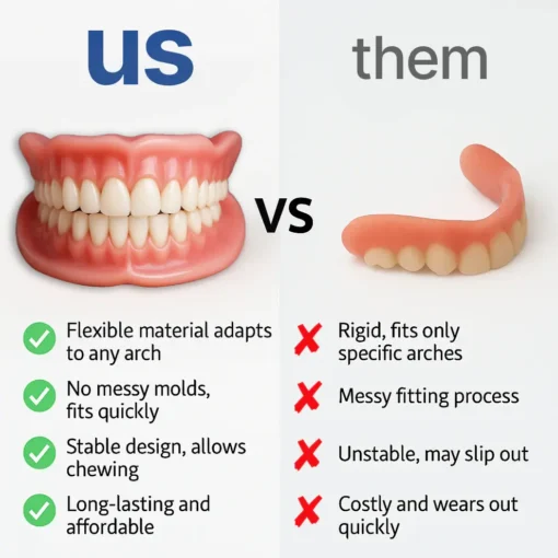 DIYSTAR™ Custom-Fit Functional Dentures