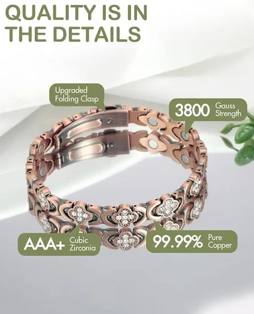 Diystar® Copper Bracelets for Women