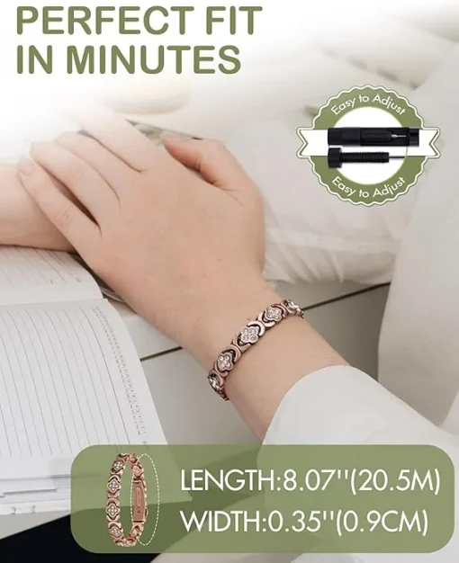 Diystar® Copper Bracelets for Women
