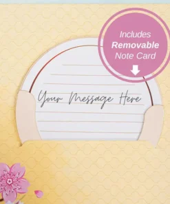 DIYSTAR 3D Flower Greeting Card Personalized Love Wishes and the Love Affection of Eternal Bloom Flowers