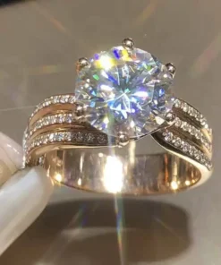 DIYSTAR™Magnetology Moissanite Diamond RingLAST DAY SALE - 80 OFF