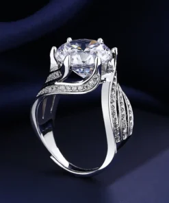 DIYSTAR™Magnetology Moissanite Diamond RingLAST DAY SALE - 80 OFF