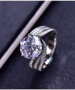 DIYSTAR™Magnetology Moissanite Diamond RingLAST DAY SALE - 80 OFF