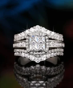 DIYSTAR™Magnetology Moissanite Diamond RingLAST DAY SALE - 80 OFF